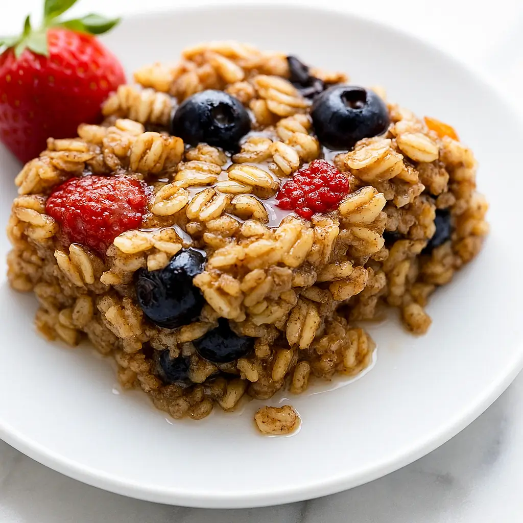 1 Bowl Baked Oatmeal: No-Stress, All-Fluff Breakfast Magic